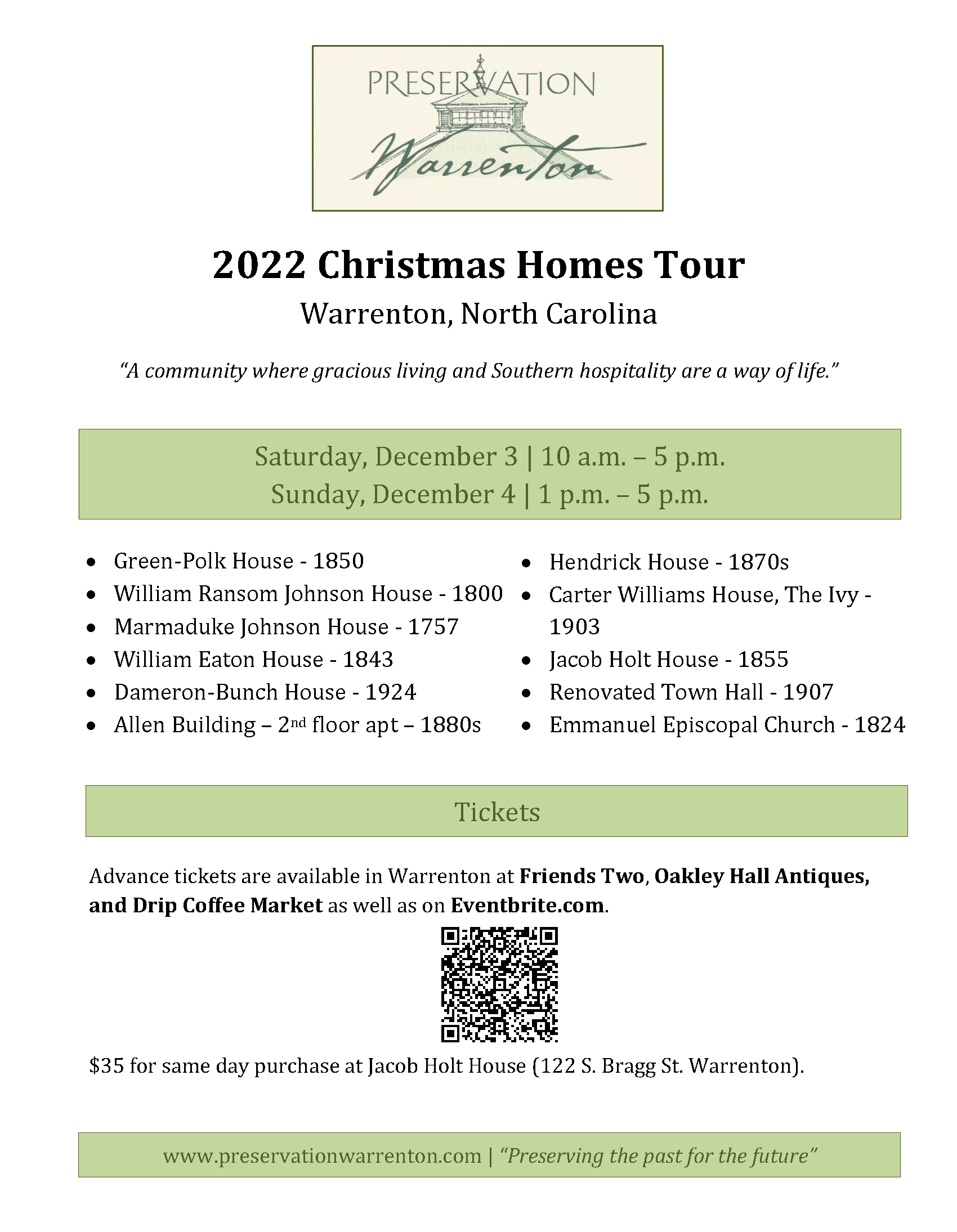 Preservation Warrenton